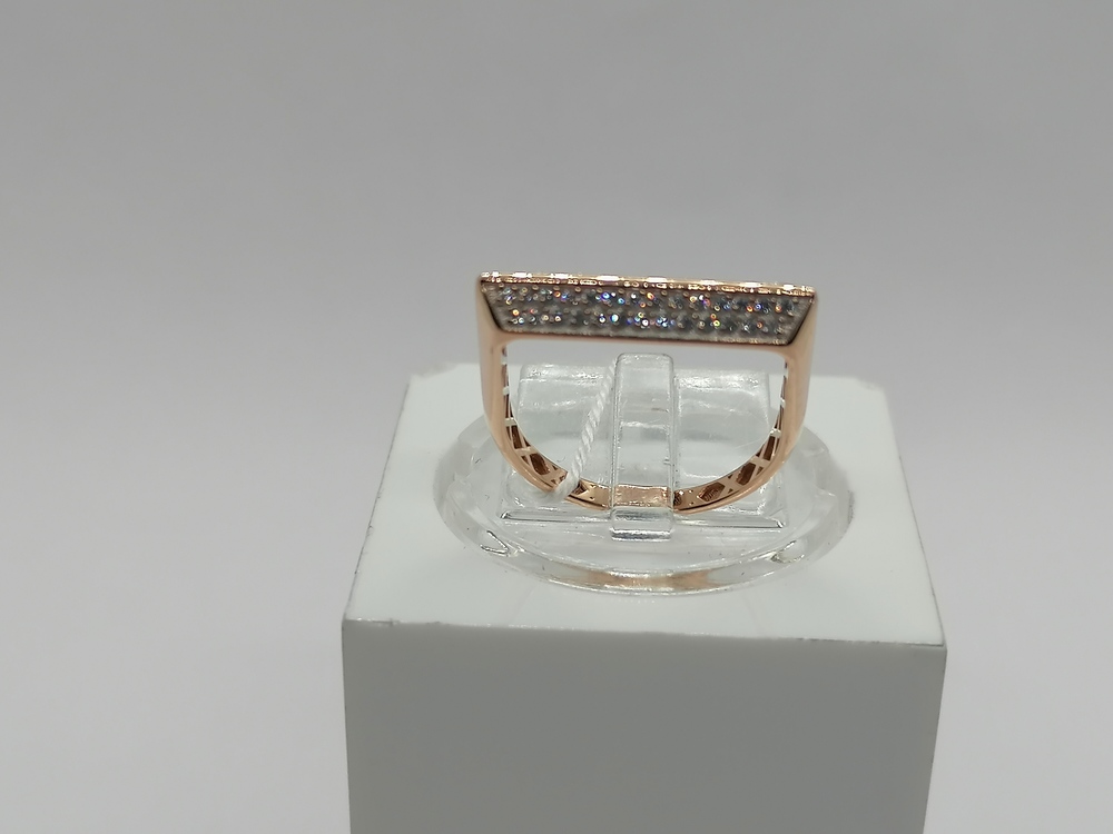 КОЛКМИ585 КОЛЬЦО С КАМНЯМИ (Au 585)