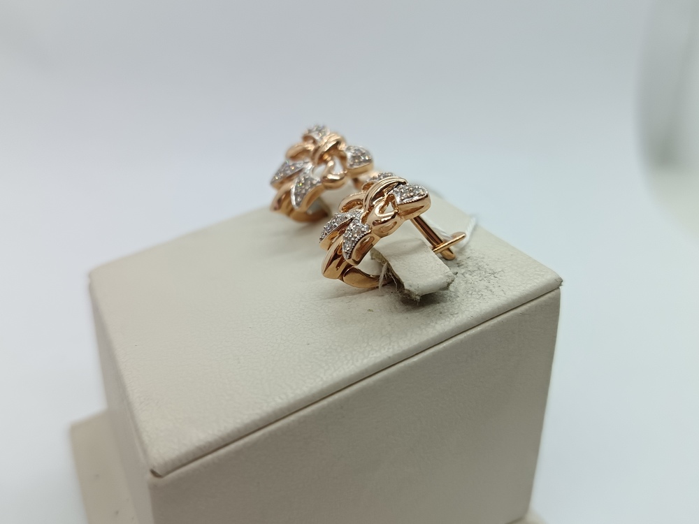 СЕРЬГИ БРИЛЛИАНТ (Au 585)