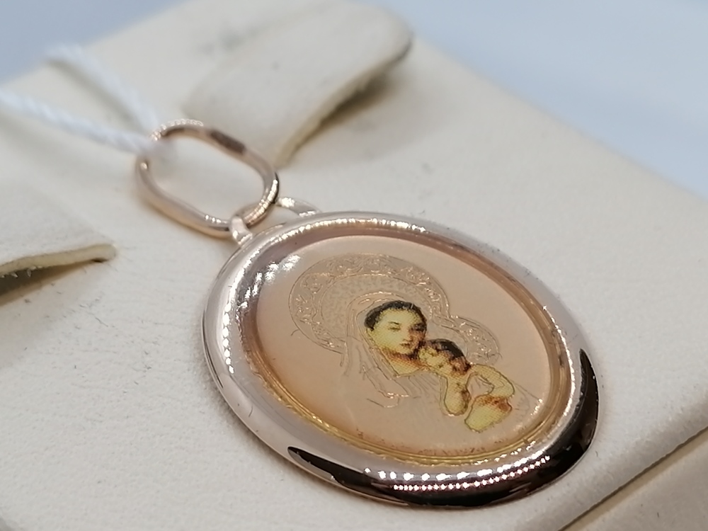 ПОДИКМ585 ПОДВЕСКА ИКОНА С КАМНЕМ (Au 585) ПОДИКМ585 ПОДВЕСКА ИКОНА С КАМНЕМ (Au 585)