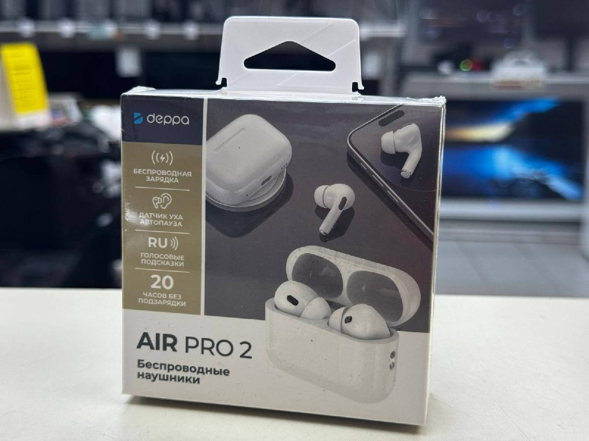 Наушники беспроводные Deppa 44167 Air Pro 2