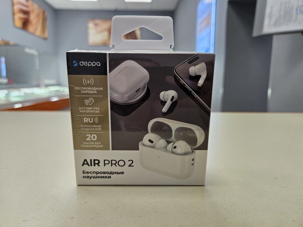 Наушники беспроводные Deppa 44167 Air Pro 2