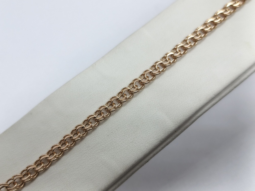 БРАСЛЕТ ПОЛНОВЕСНЫЙ Бисмарк (Au 585)