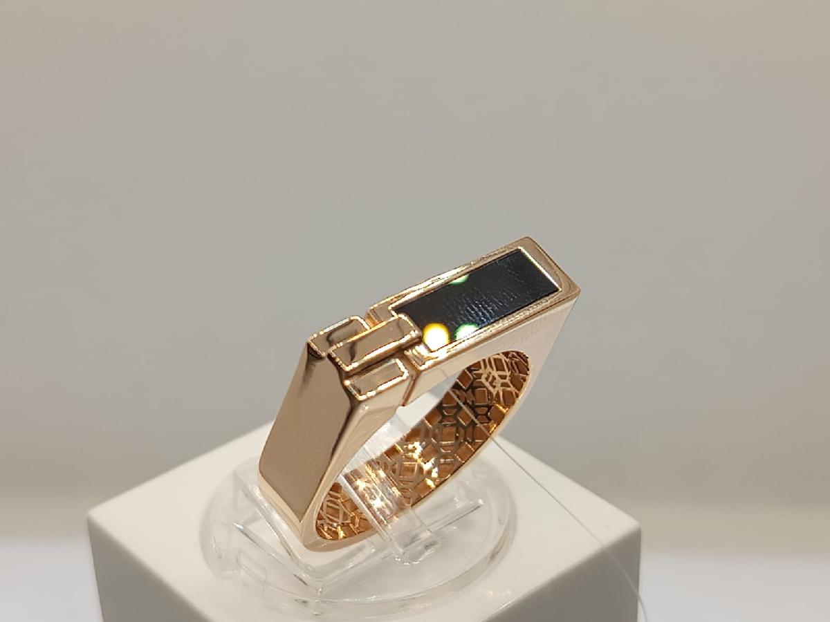 КОЛЬЦО ПЕЧАТКА с камнем (Au 585)