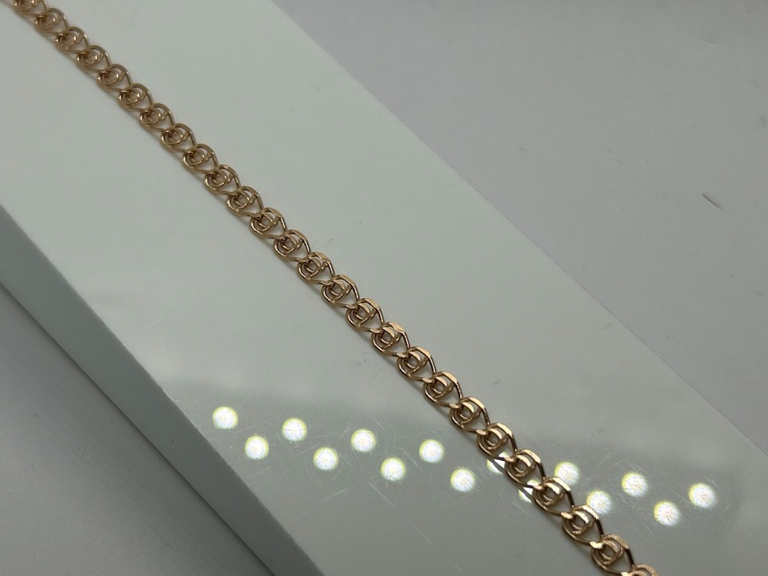 БРАСЛЕТ ПУСТОТЕЛЫЙ Лав (Au 585)