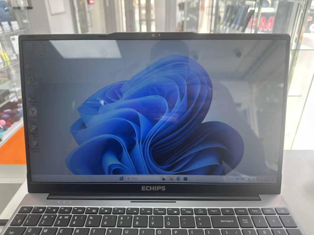 Ноутбук Echips M156F-L; Celeron N5095, Intel UHD Graphics, 16 Гб, 512 GB, Нет