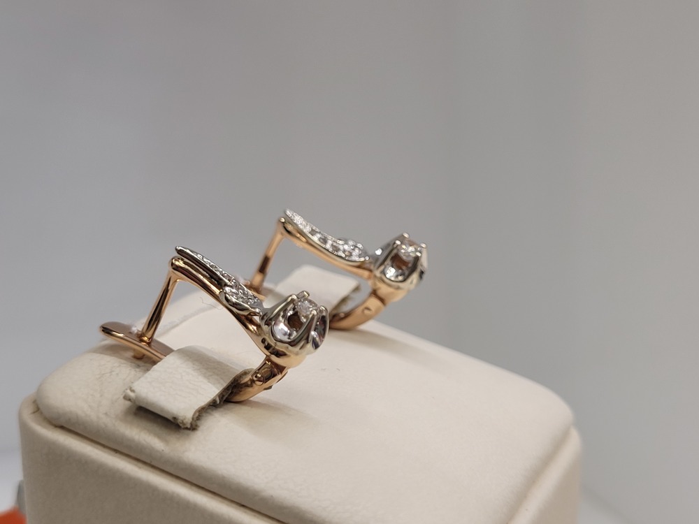 СЕРЬГИ БРИЛЛИАНТ (Au 585)