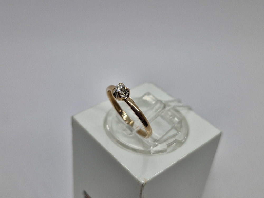 КОЛЬЦО БРИЛЛИАНТ Au 585