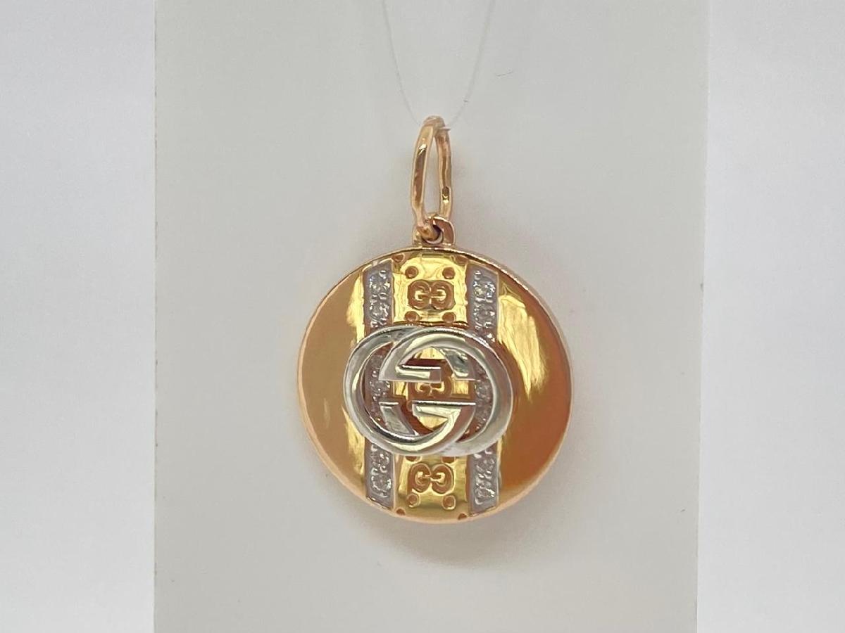 ПОДВЕСКА С КАМНЯМИ (Au 585)