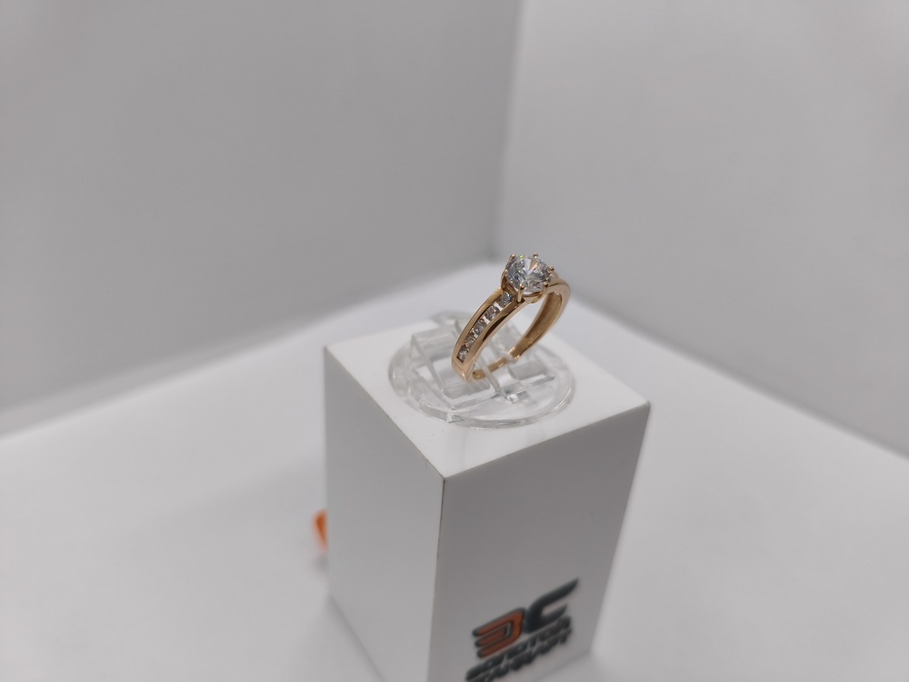 КОЛКМИ585 КОЛЬЦО С КАМНЯМИ (Au 585) КОЛКМИ585 КОЛЬЦО С КАМНЯМИ (Au 585)