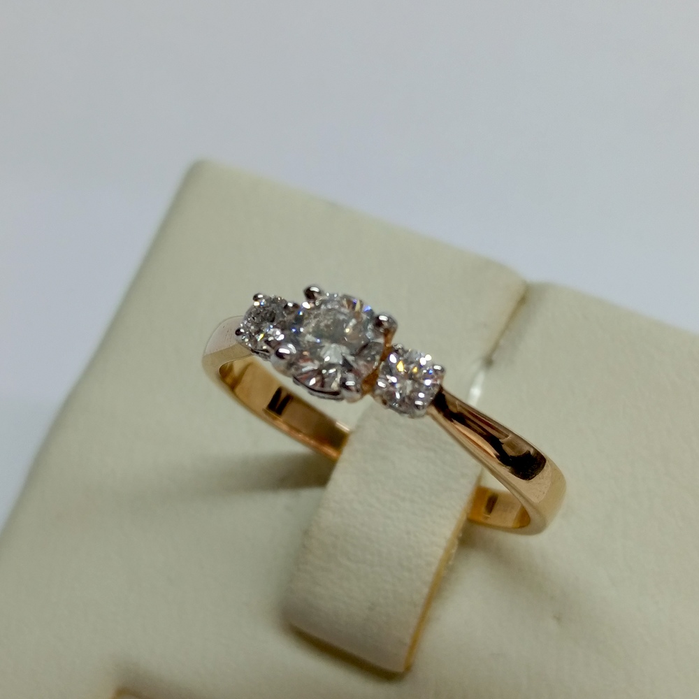 КОЛЬЦО БРИЛЛИАНТ (Au 585)