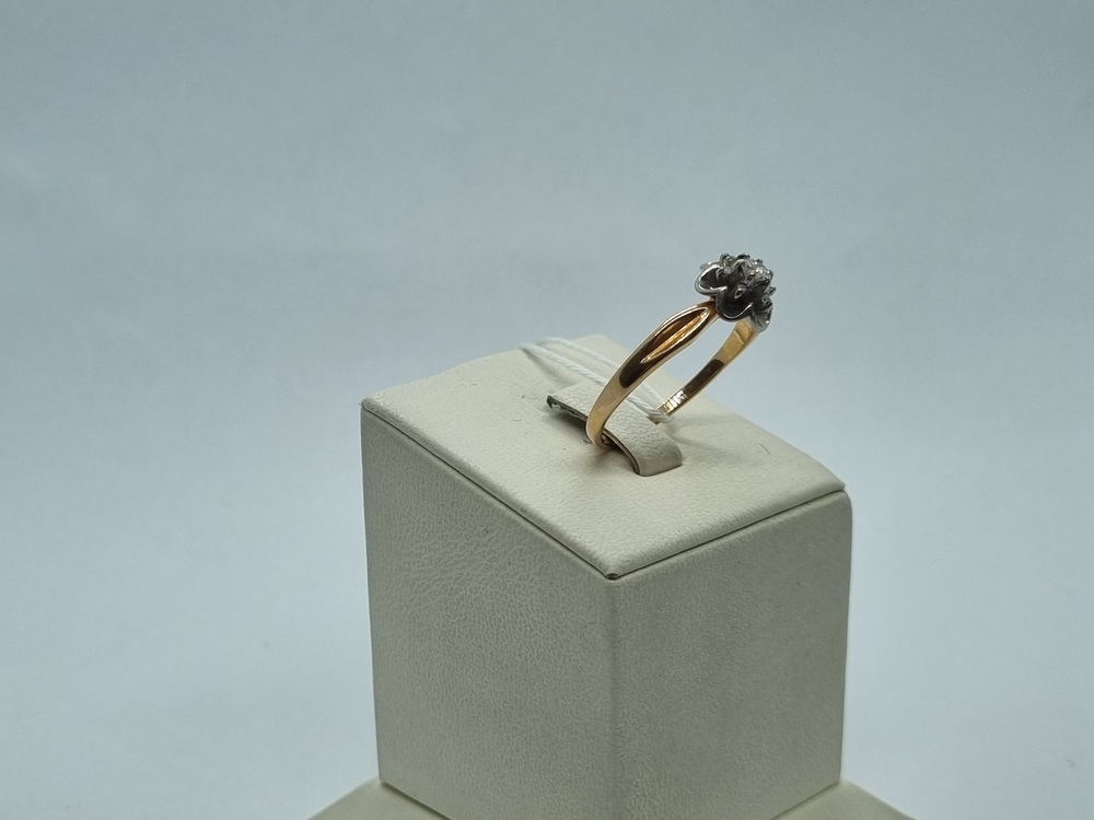 КОЛЬЦО БРИЛЛИАНТ Au 585