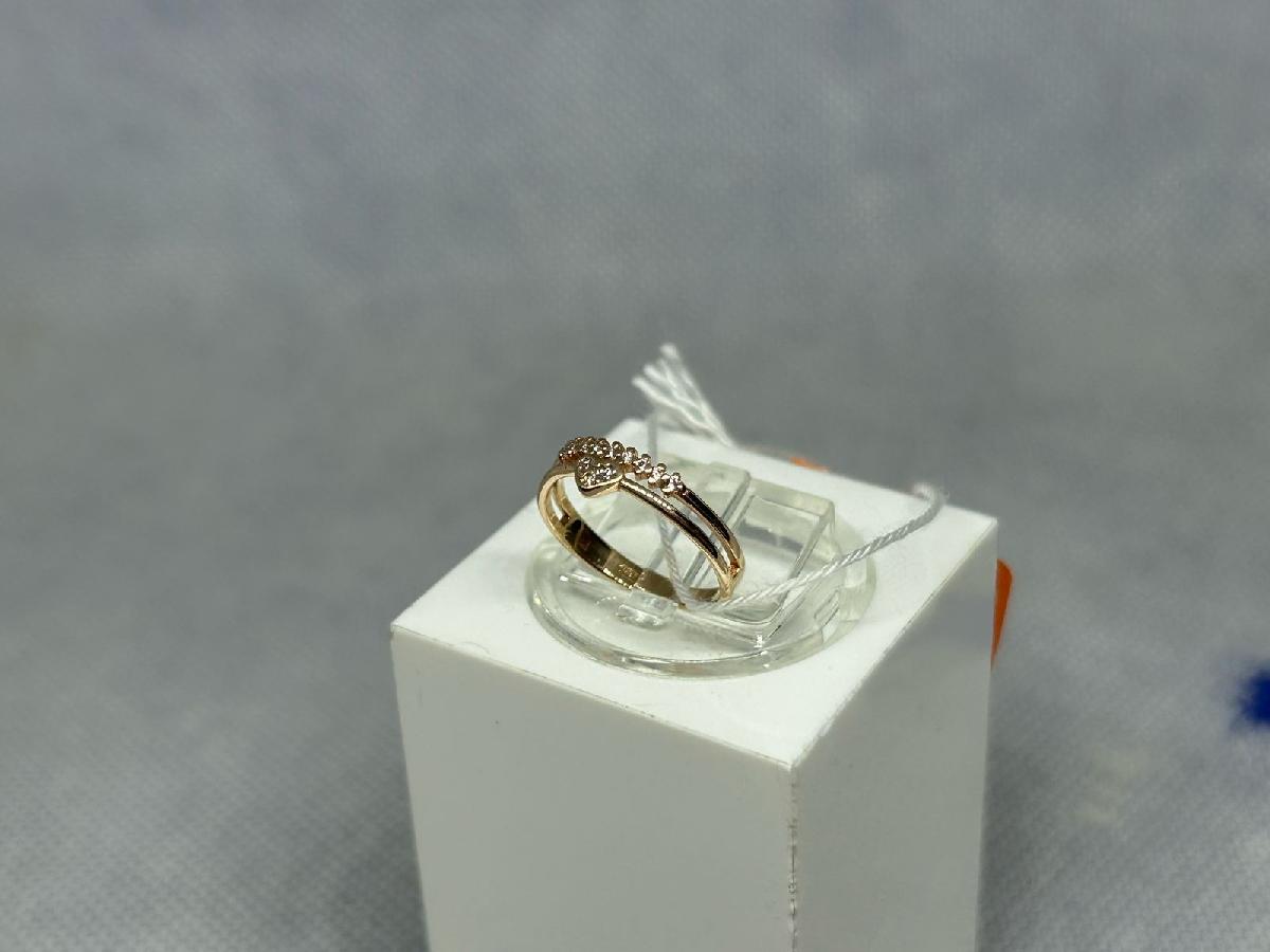 КОЛКМИ585 КОЛЬЦО С КАМНЯМИ (Au 585)