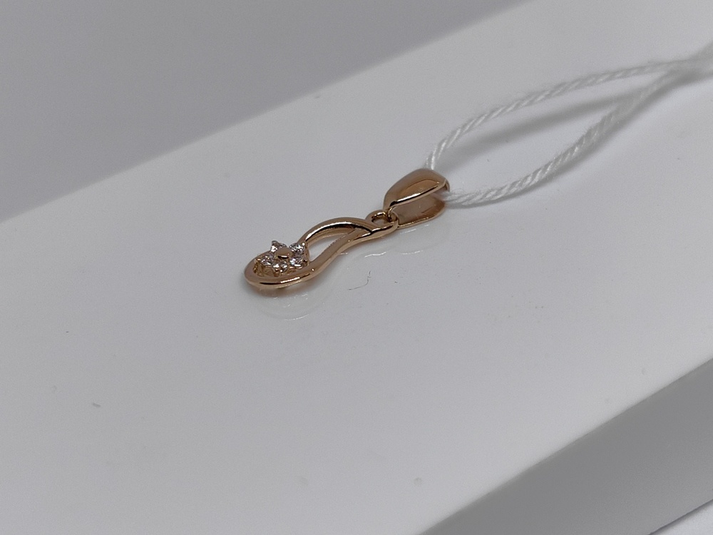 ПОДВЕСКА С КАМНЯМИ (Au 585)