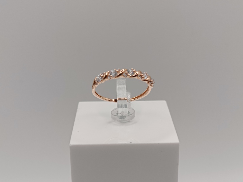 КОЛКМИ585 КОЛЬЦО С КАМНЯМИ (Au 585)