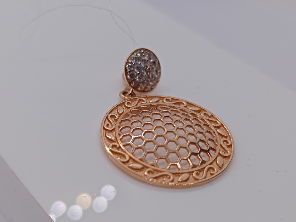 ПОДВЕСКА С КАМНЯМИ (Au 585)