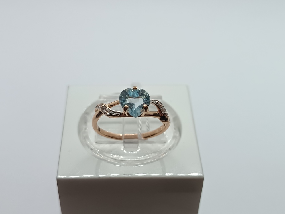 КОЛКМИ585 КОЛЬЦО С КАМНЯМИ (Au 585)