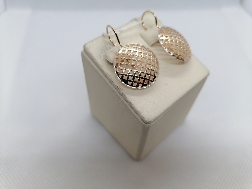 СЕРЬГИ БЕЗ КАМНЯ (Au 585)