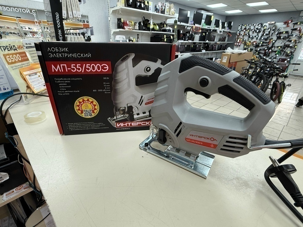 Лобзик Интерскол МП-55/500Э (386.1.1.00)