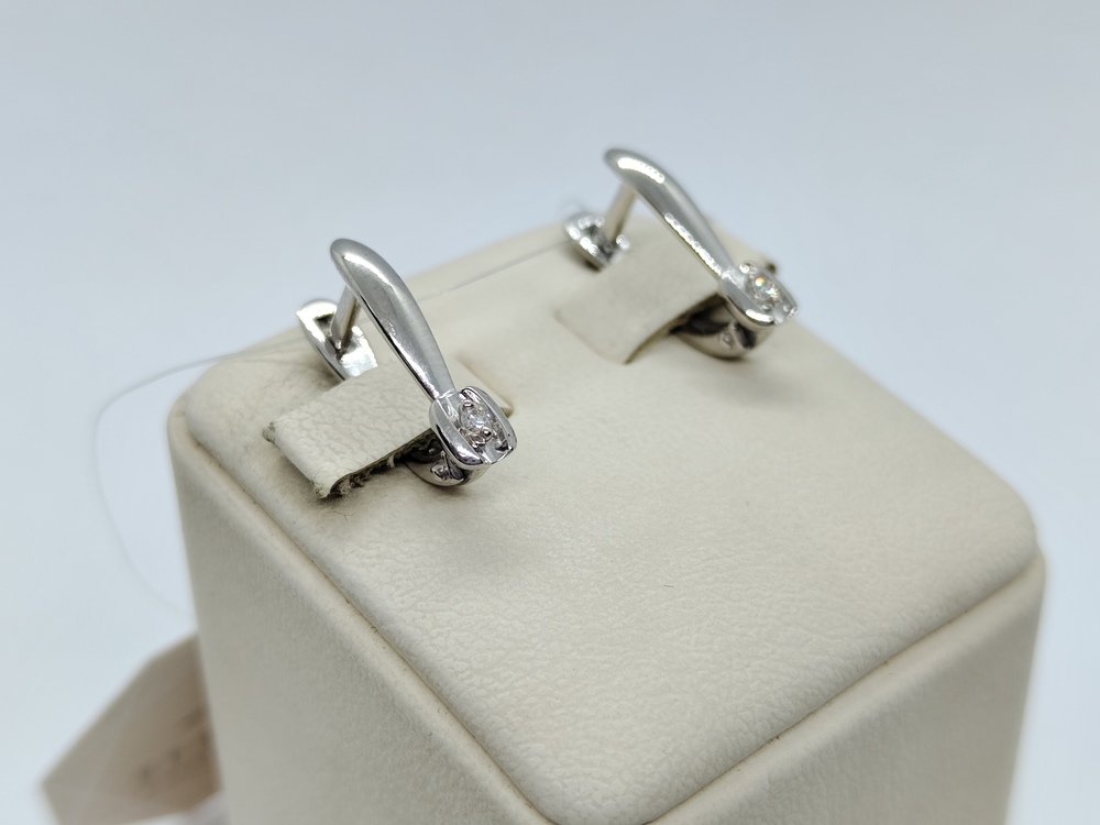 СЕРЬГИ БРИЛЛИАНТ (Ag 925) СЕРЬГИ БРИЛЛИАНТ (Ag 925)