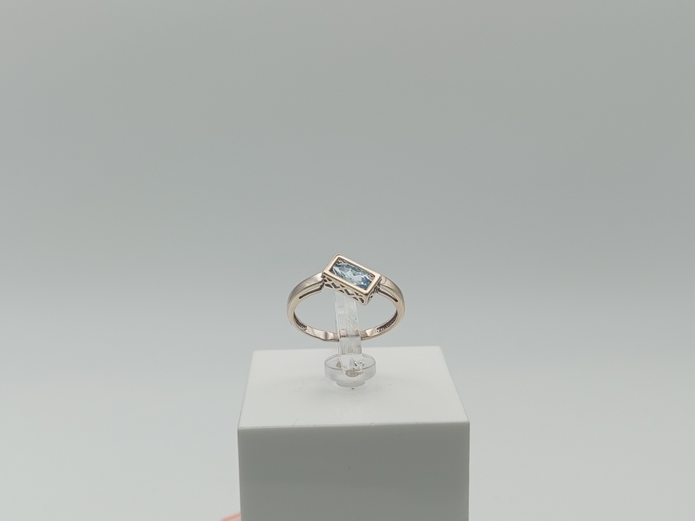 КОЛКМ585 КОЛЬЦО С КАМНЕМ (Au 585)