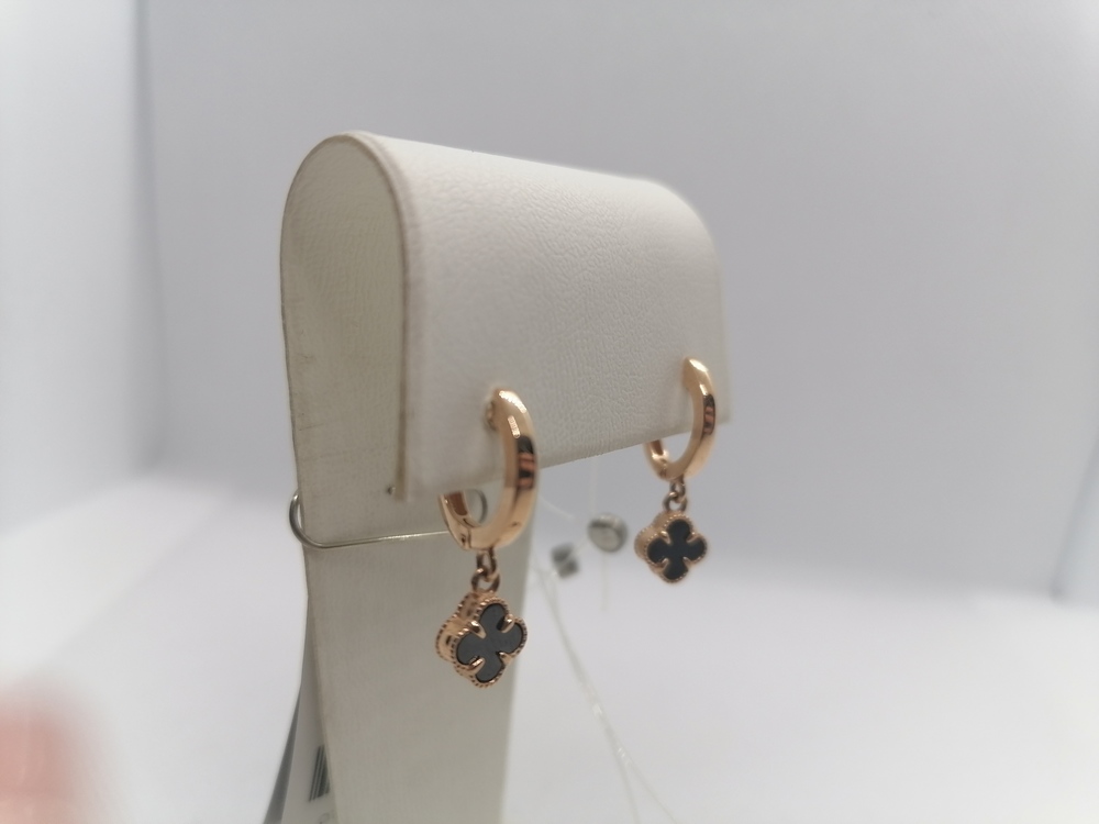 СЕРЬГИ С КАМНЕМ (Au 585)