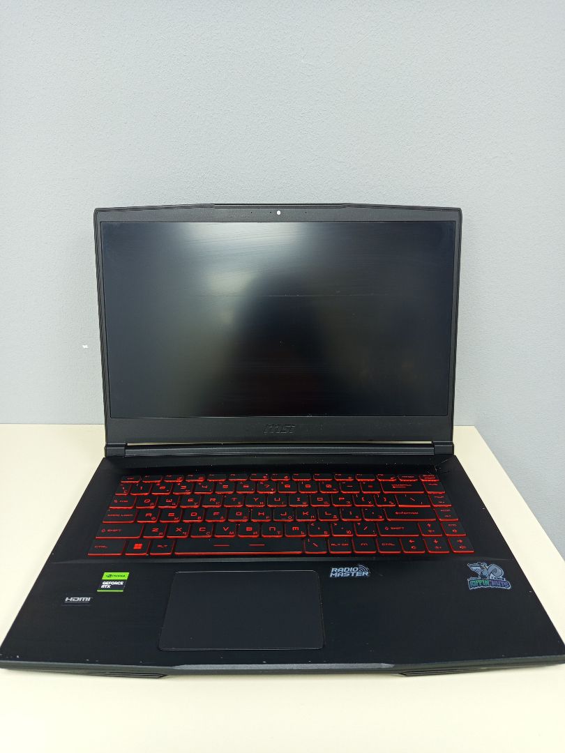 Ноутбук MSI; Core I5-12450H, GeForce RTX 3050, 16 Гб, 240 Гб, Нет