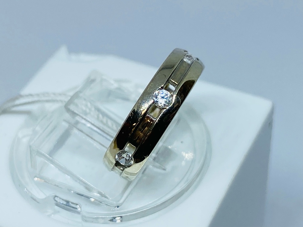 КОЛКМИ585 КОЛЬЦО С КАМНЯМИ (Au 585)