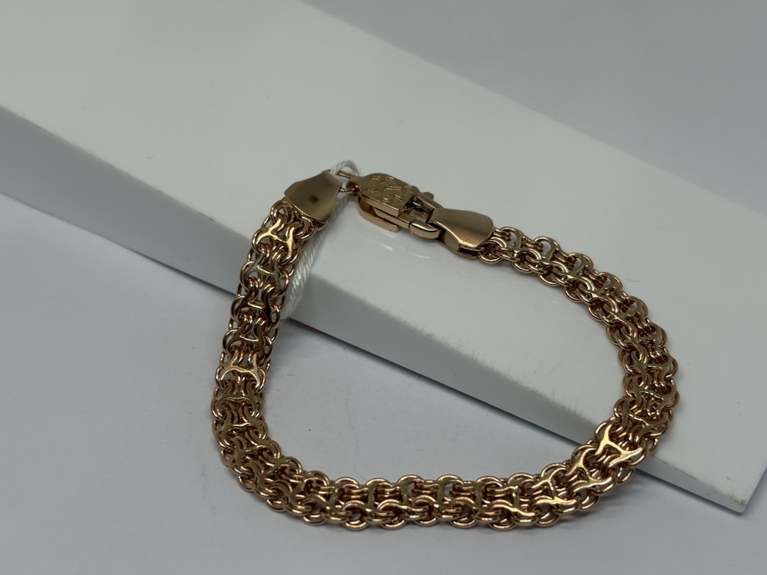 БРАСЛЕТ ПОЛНОВЕСНЫЙ Рамзес (Au 585)