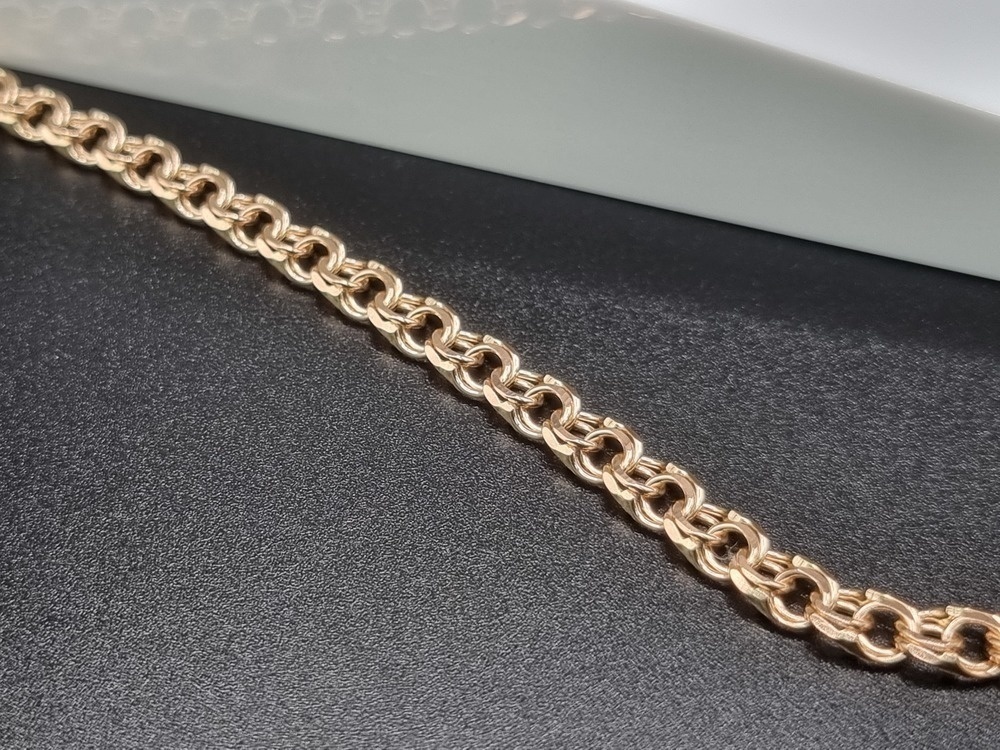 ЦЛБС585 ЦЕПЬ ПОЛНОВЕСНАЯ Бисмарк (Au 585)