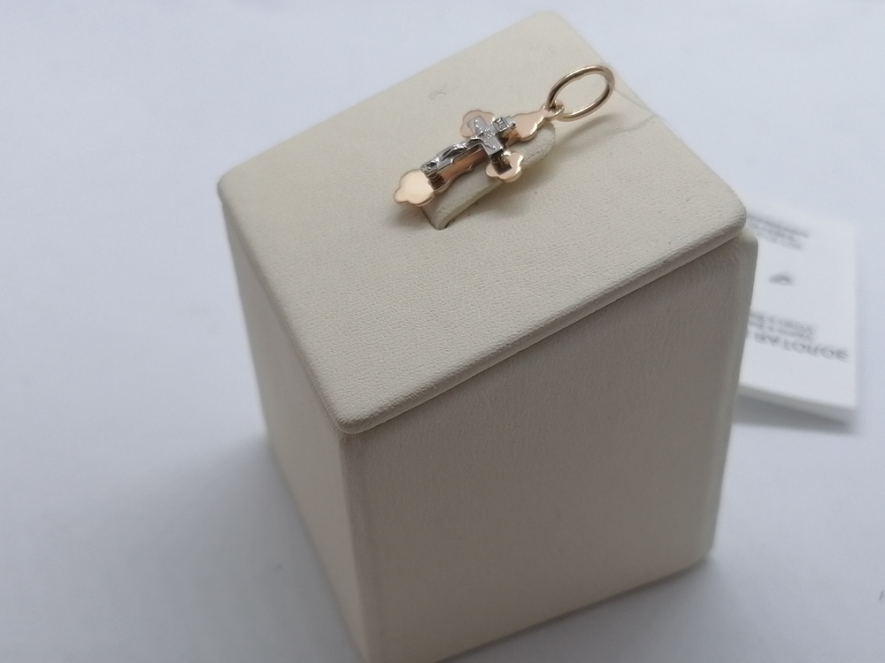 810-00328-10-00-00-00 ПОДВЕСКА КРЕСТ (Au 585)