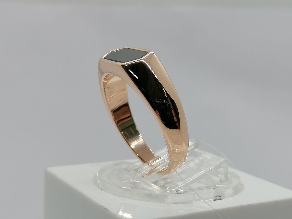 ПЕЧАТКА С КАМНЕМ (Au 585)