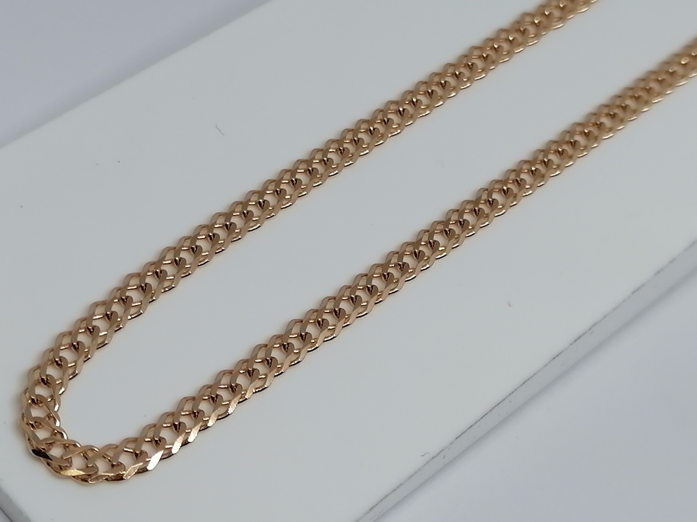 ЦЛР2585 ЦЕПЬ ПОЛНОВЕСНАЯ Ромб двойной (Au 585)