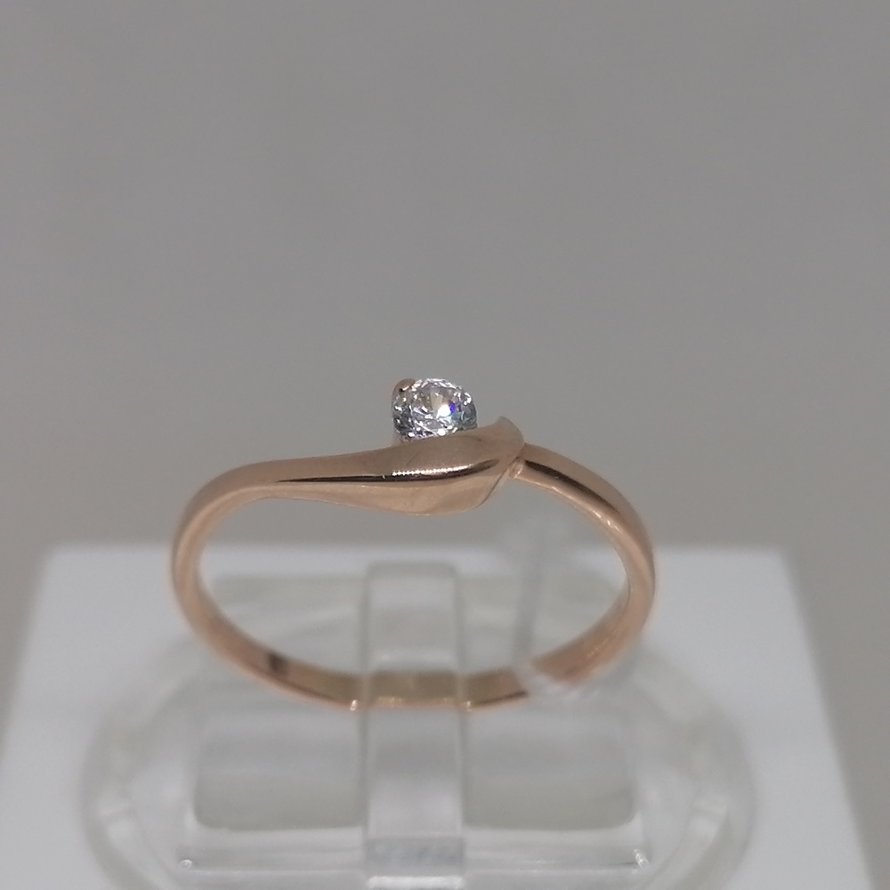 КОЛЬЦО С КАМНЕМ (Au 585)