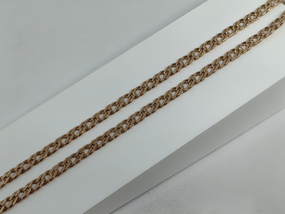 ЦПР2585 ЦЕПЬ ПУСТОТЕЛАЯ Ромб двойной (Au 585)