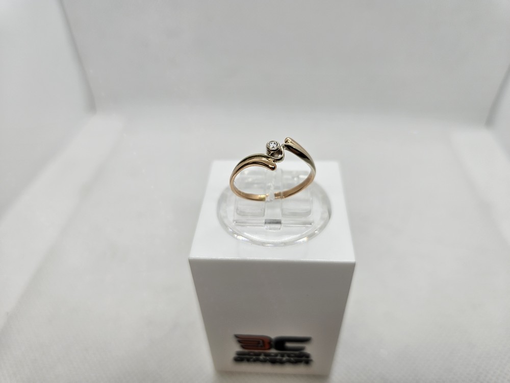 КОЛКМ585 КОЛЬЦО С КАМНЕМ (Au 585)