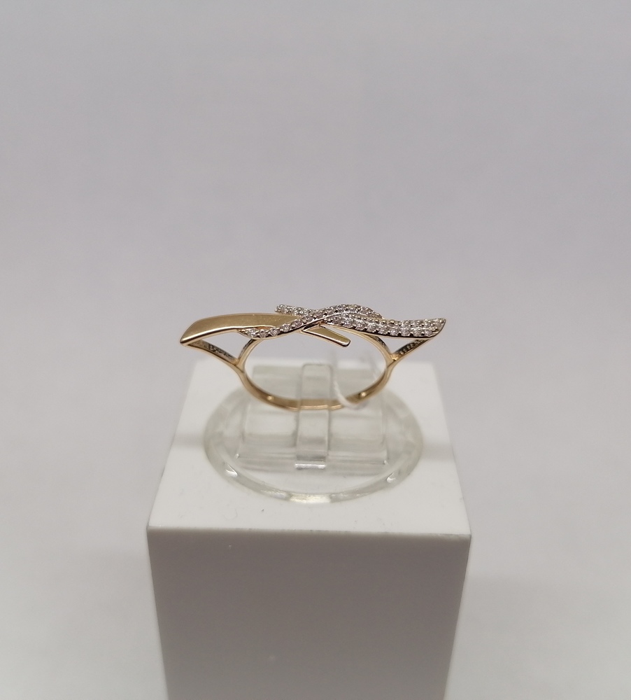 КОЛКМИ585 КОЛЬЦО С КАМНЯМИ (Au 585)