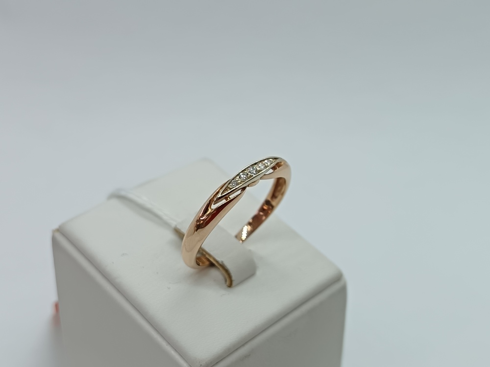 КОЛЬЦО БРИЛЛИАНТ Au 585