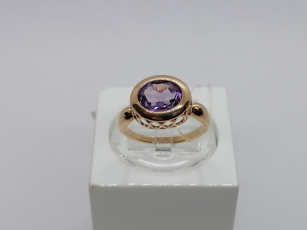 КОЛЬЦО С КАМНЕМ (Au 585)