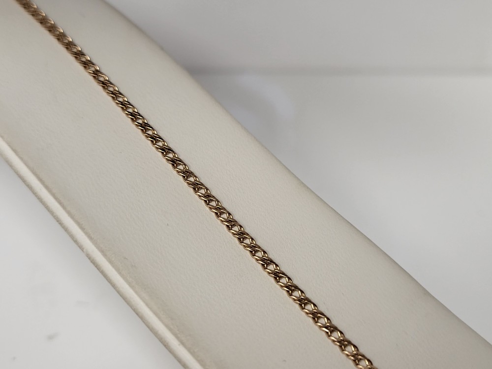 БРАСЛЕТ ПОЛНОВЕСНЫЙ Ромб двойной Au 585