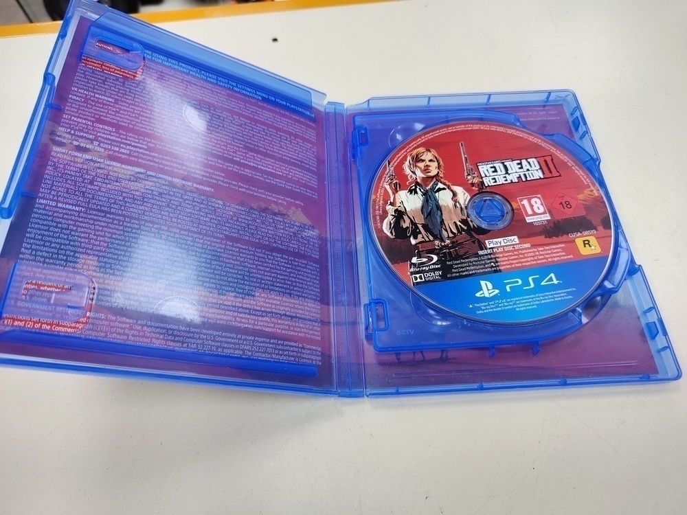 Игра Playstation 4 Red Dead Redemtion 2