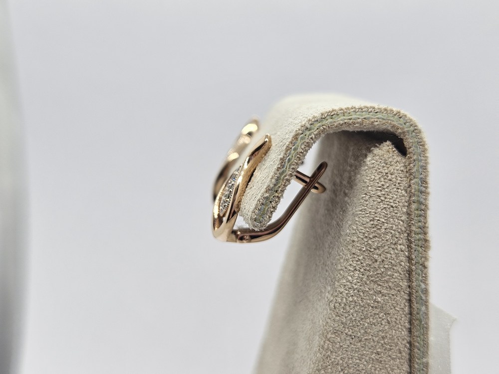 СЕРЬГИ С КАМНЯМИ (Au 585)