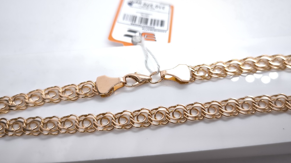 ЦЛБС585 ЦЕПЬ ПОЛНОВЕСНАЯ Бисмарк (Au 585)