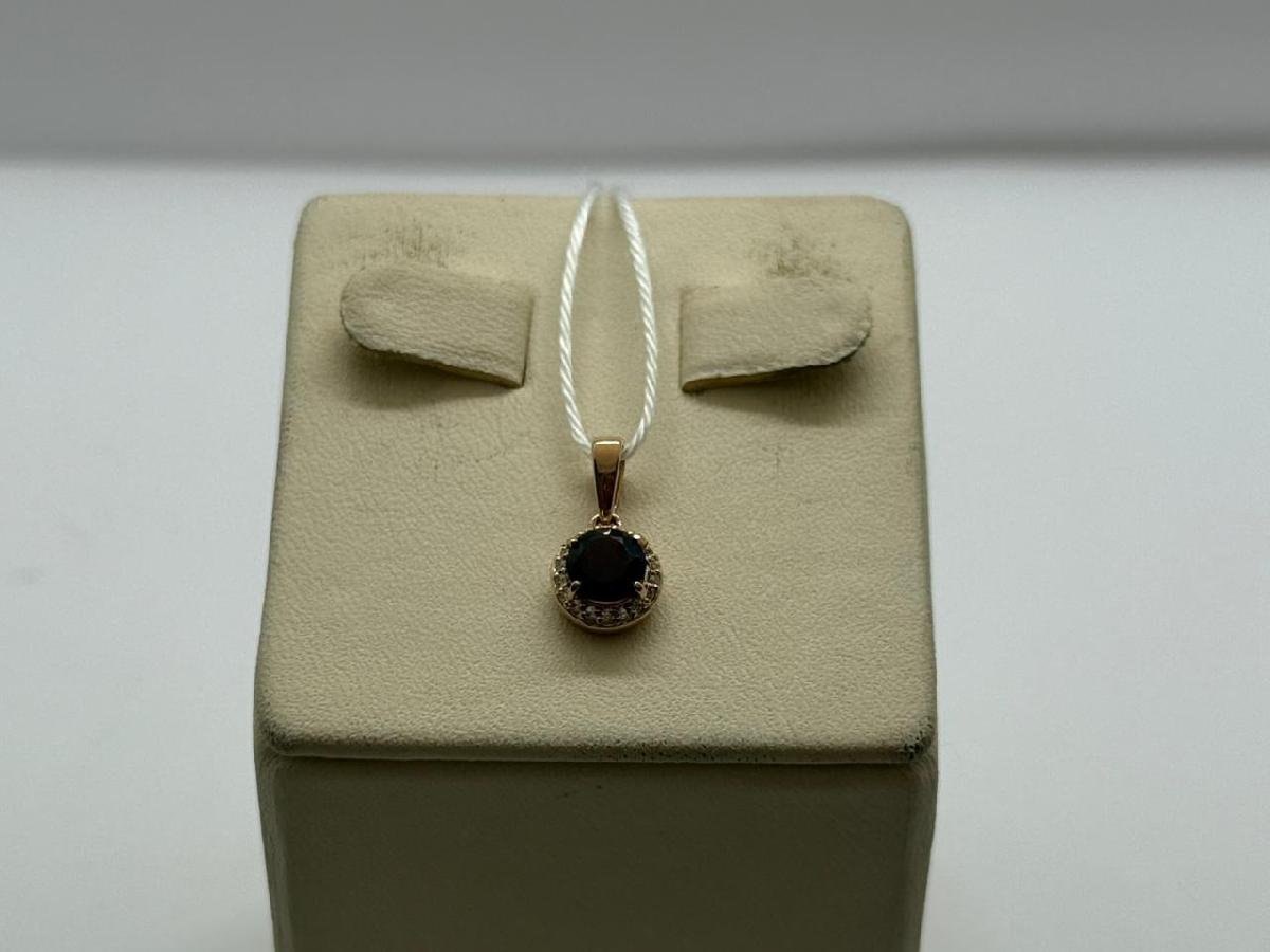 ПОДКМИ585 ПОДВЕСКА С КАМНЯМИ (Au 585)