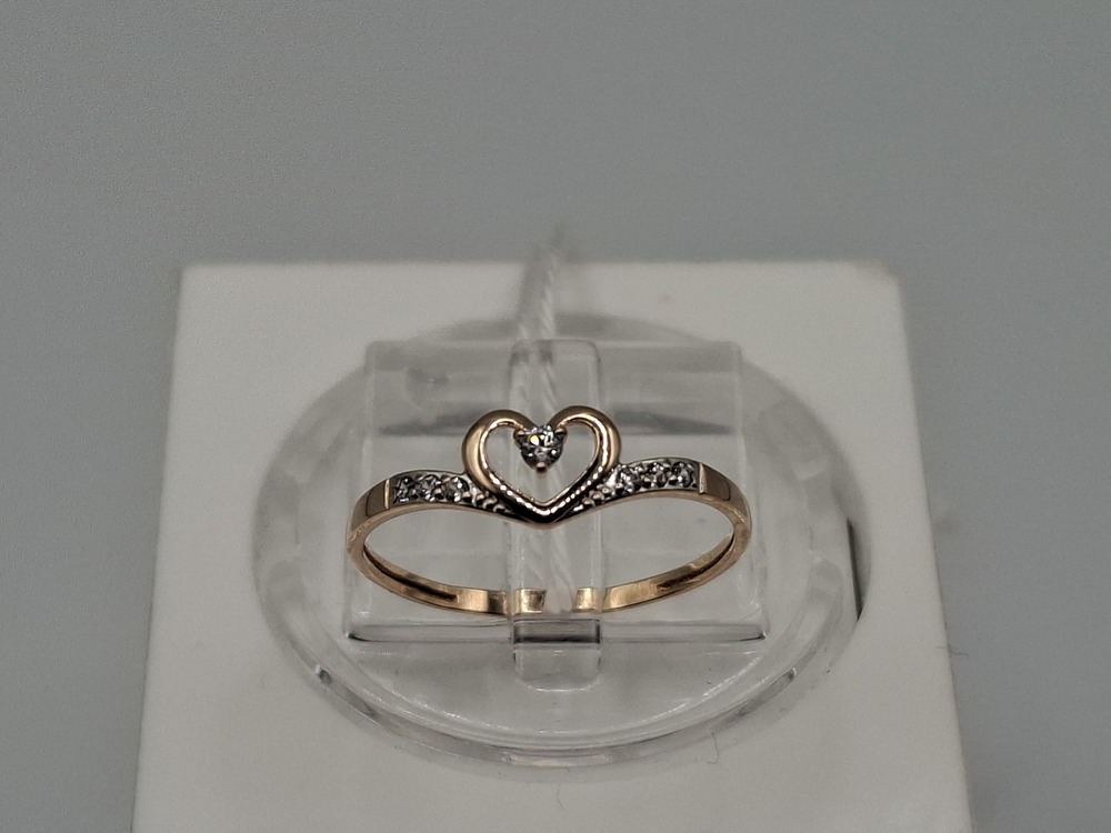 КОЛКМИ585 КОЛЬЦО С КАМНЯМИ (Au 585)