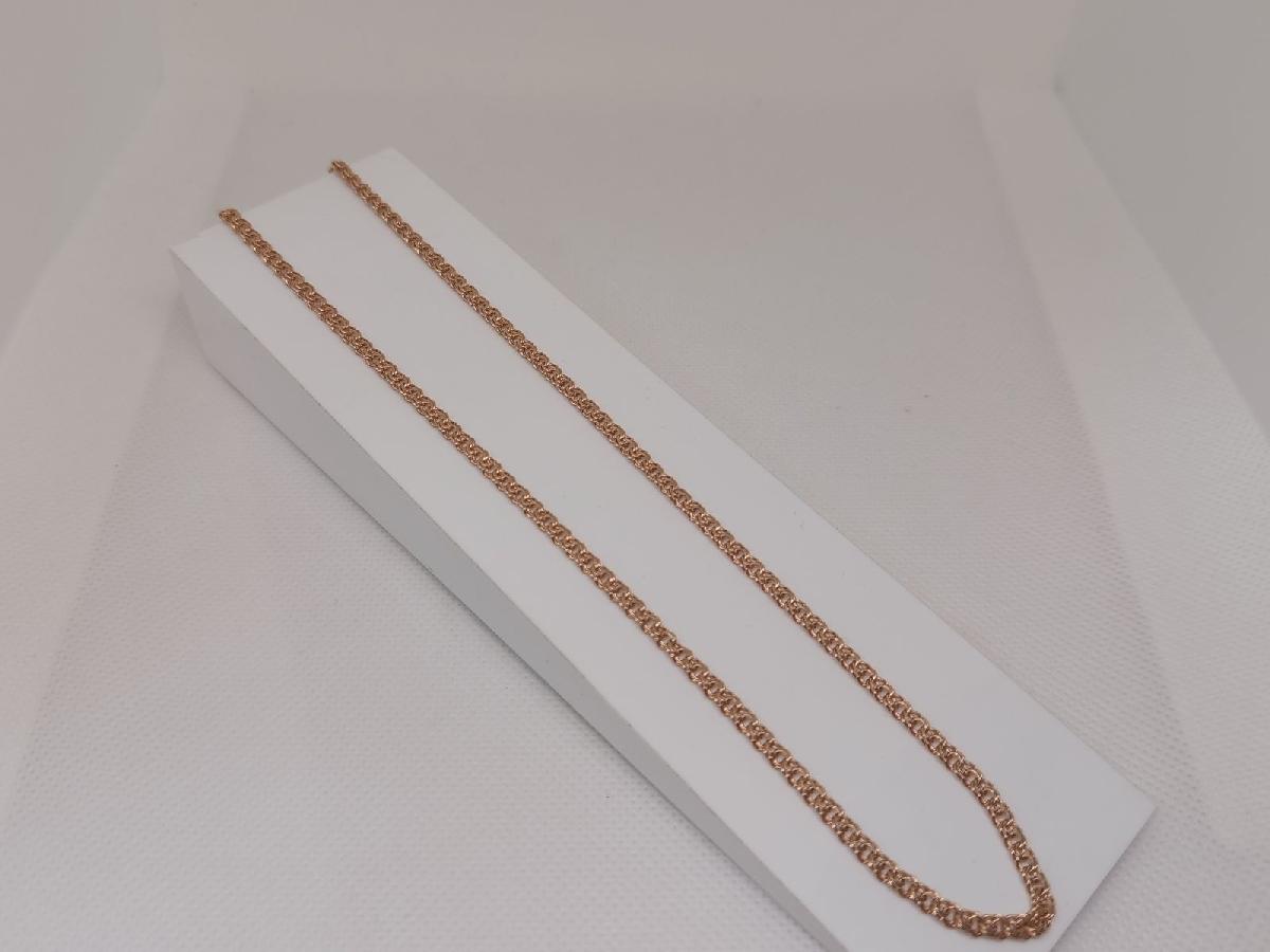 ЦПБС585 ЦЕПЬ ПУСТОТЕЛАЯ Бисмарк (Au 585)