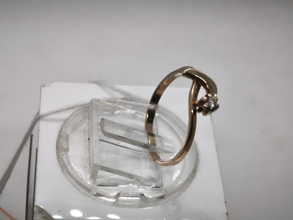 КОЛЬЦО БРИЛЛИАНТ Au 585