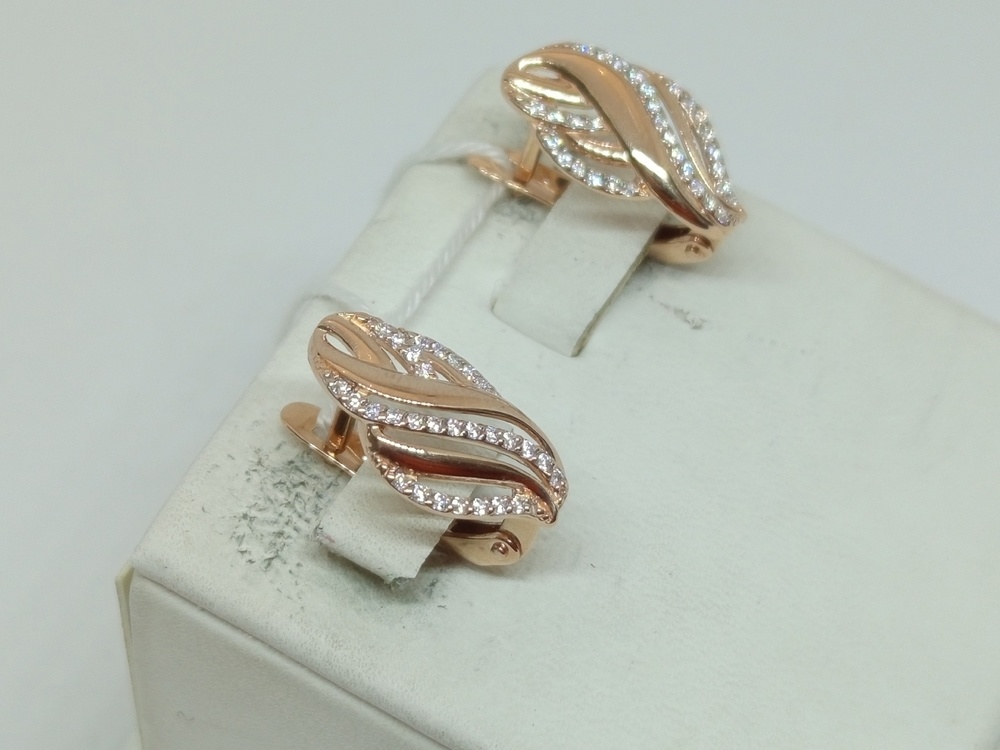 СКМИ585 СЕРЬГИ С КАМНЯМИ (Au 585) СКМИ585 СЕРЬГИ С КАМНЯМИ (Au 585)
