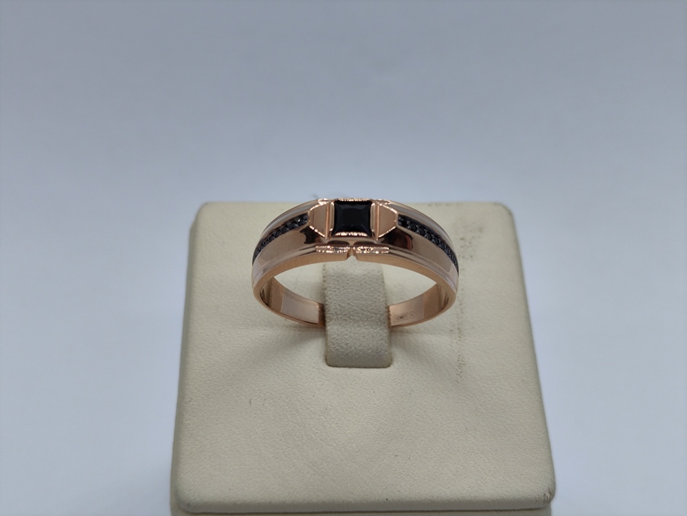 018408 КОЛЬЦО С КАМНЯМИ (Au 585)