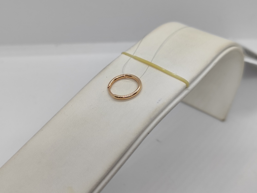 СЕРЬГИ серьга без камня (Au 585)