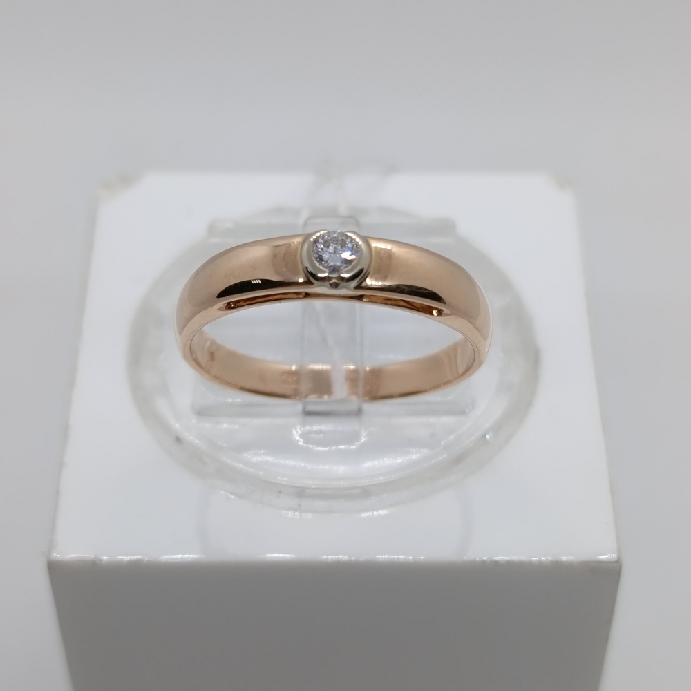 КОЛЬЦО БРИЛЛИАНТ Au 585